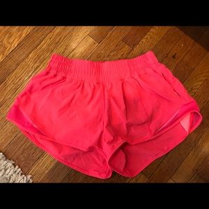Hot pink hotty hot shorts